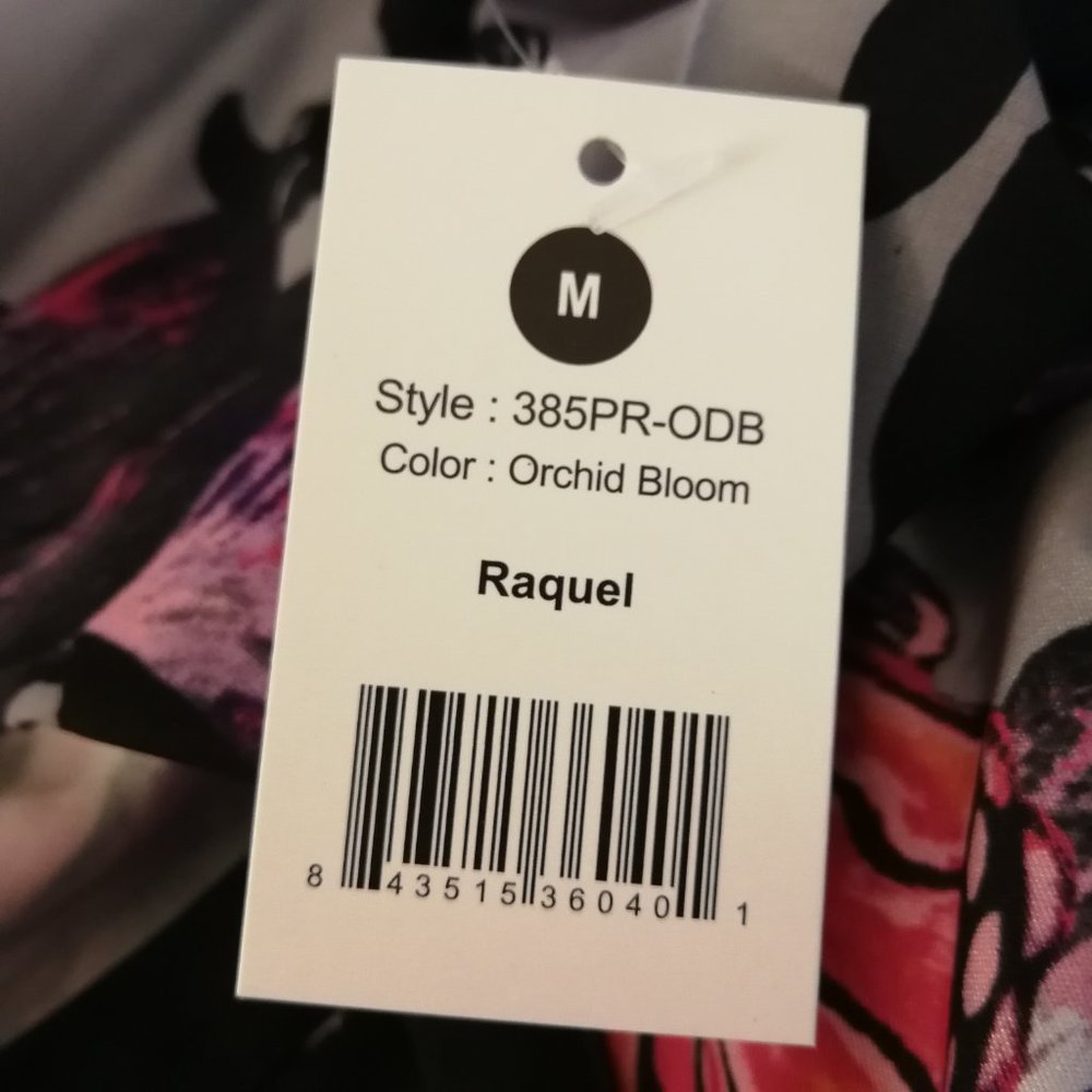 Koi Scrub Top 385PR-ODB Orchid Bloom Raquel - Picture 4 of 9